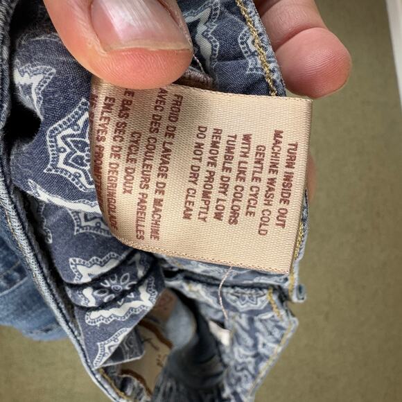 Paige PEG Skinny Denim Blue Jeans US Women's 29 - Picture 5 of 6